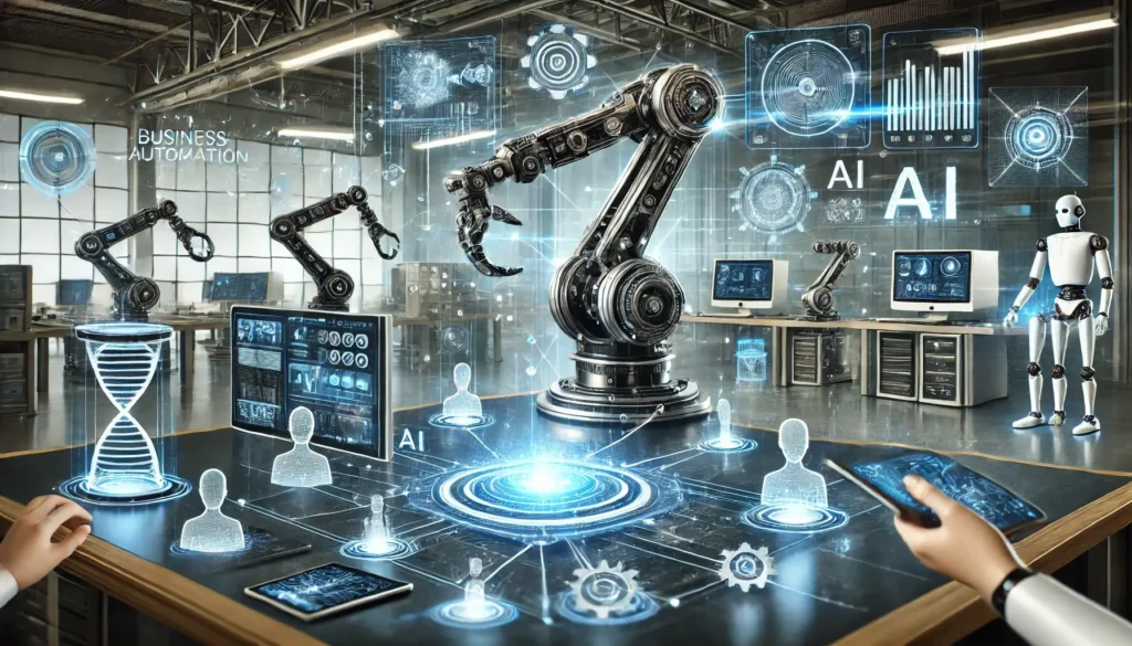 maquina automatizando procesos negocio