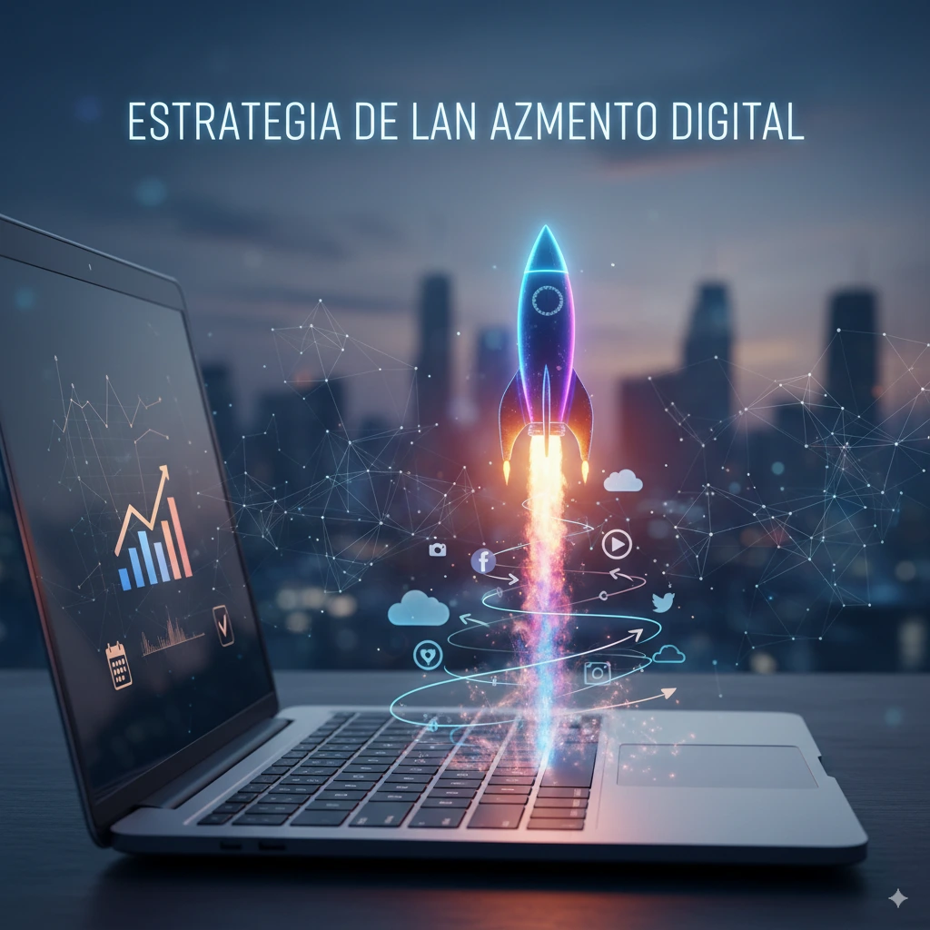 Estrategia de lanzamiento digital