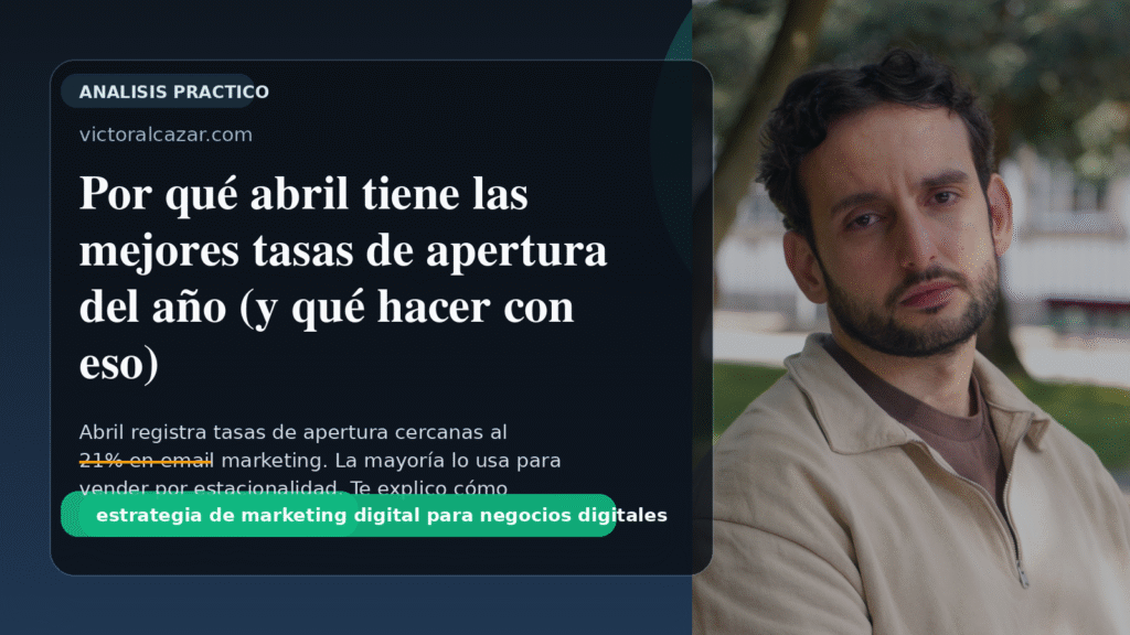 Email abierto con datos de grafica ascendente y capas de embudo, fondo elegante y sobrio