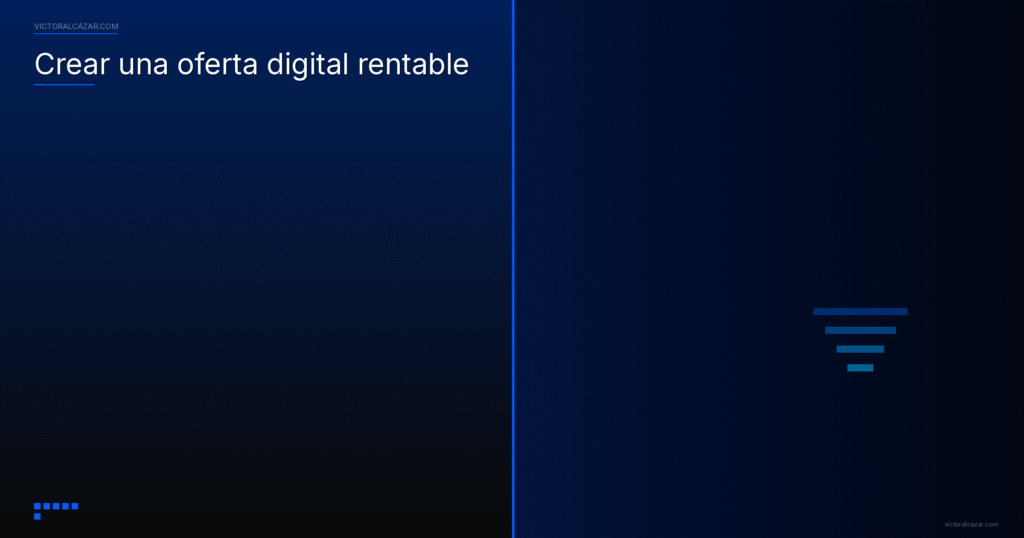 Imagen destacada para Crear una oferta digital rentable