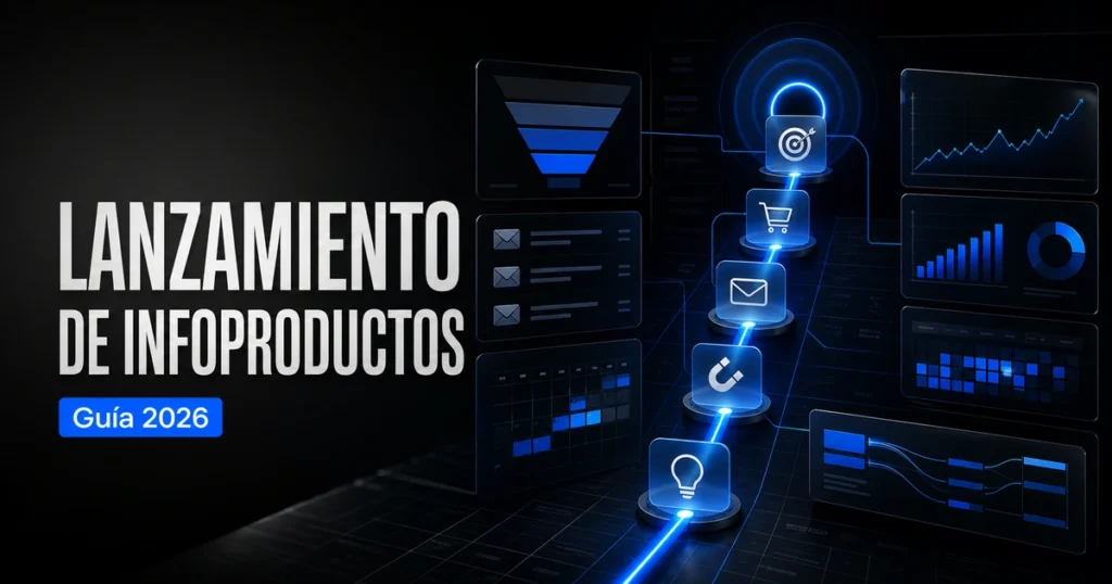 Lanzamiento de infoproductos - sistema de oferta, embudo, emails y metricas