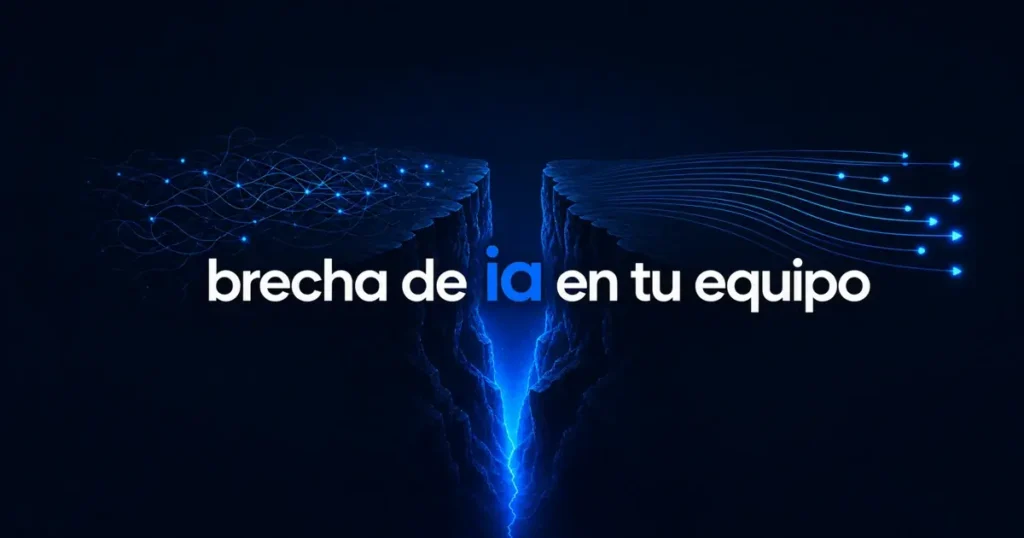 Imagen destacada para La brecha de IA en tu equipo no es de herramientas: es de criterio
