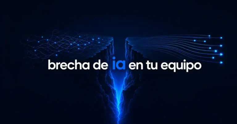 Imagen destacada para La brecha de IA en tu equipo no es de herramientas: es de criterio