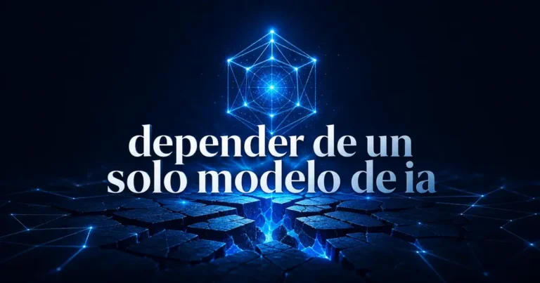 Imagen destacada para Por qué no deberías depender de un solo modelo de IA en tu negocio digital
